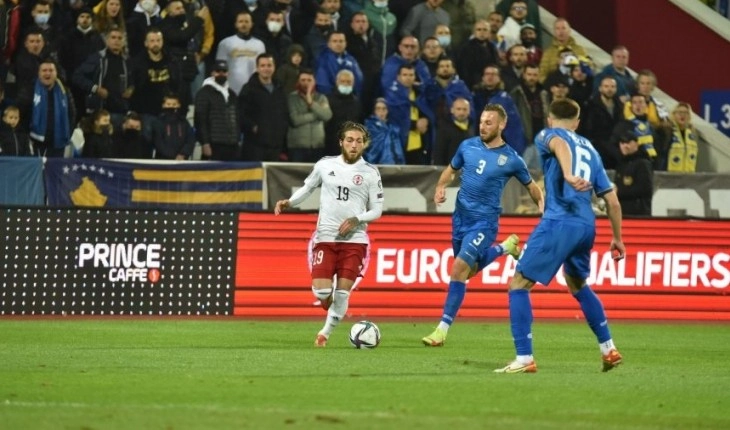 საქართველოს ნაკრებმა კოსოვო 2:1 დაამარცხა და მსოფლიოს შესარჩევ მატჩებში 9-წლიანი მოუგებელი სერია დაასრულა