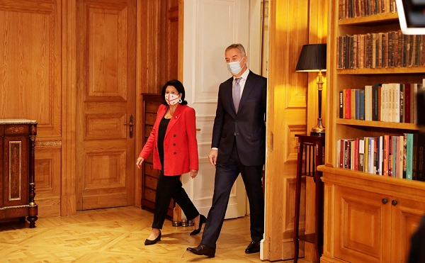 ევროინტეგრაციის გზაზე, ჩვენ გვჭირდება ყველა პარტნიორის მხარდაჭერა - სალომე ზურაბიშვილი 