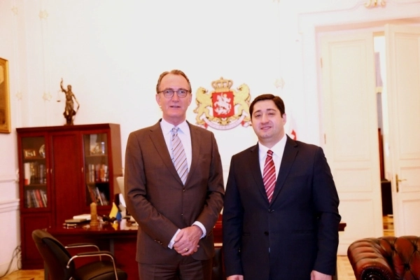 ნიდერლანდების სამეფოს ელჩმა გიორგი პაპუაშვილთან შეხვედრა გამართა 