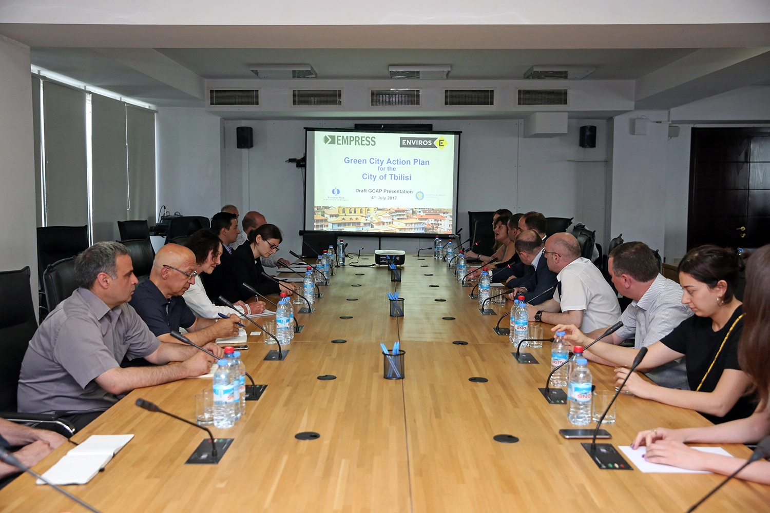  თბილისის მერი „მწვანე ქალაქის სამოქმედო გეგმის“ საბოლოო სამუშაო ვერსიას გაეცნო