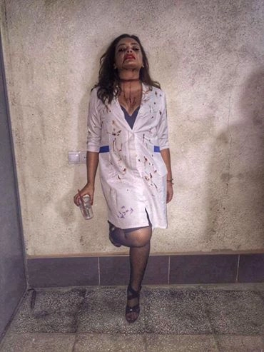 Halloween-ის ფორმაში გამოწყობილი თიკა ჯამბურია (ფოტო)