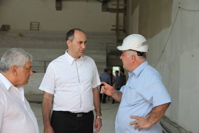 კასპის მუნიციპალიტეტს საერთაშორისო დონის  სპორტ-კომპლექსი ექნება