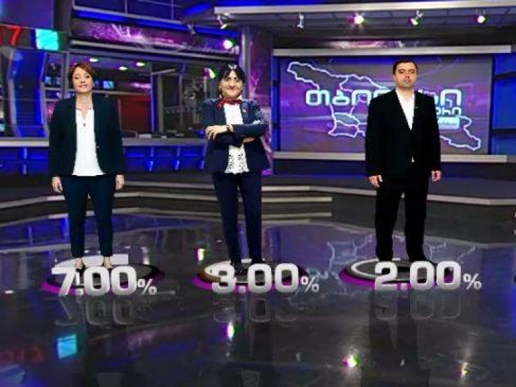ელენე ხოშტარია 7%, ირმა ინაშვილი -3 %, კახა კუკავა - 2% - ,,ედისონ რისერჩის" ეგზიტპოლის საბოლოო შედეგები 
