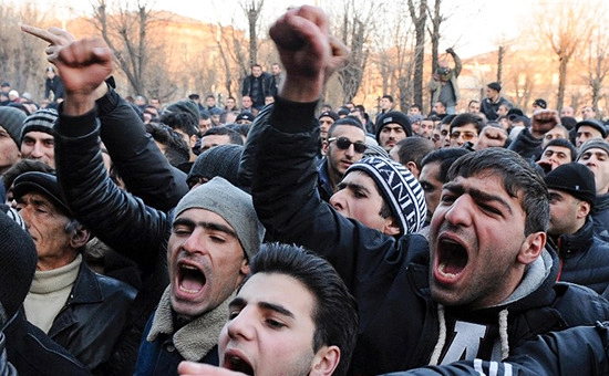 ერევანში ოპოზიციის საპროტესტო აქციები დაიწყო
