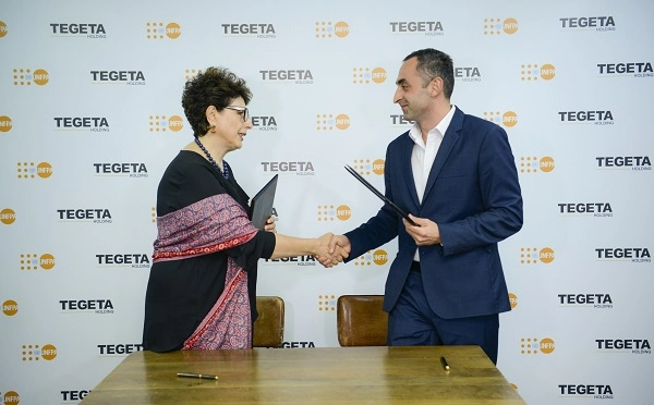  გაეროს მოსახლეობის ფონდსა (UNFPA) და "თეგეტა ჰოლდინგს" შორის ურთიერთთანამშრომლობის მემორანდუმს მოეწერა ხელი
