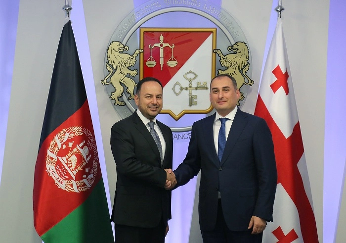  დიმიტრი ქუმსიშვილი ავღანეთის ფინანსთა მინისტრს ხვდება
