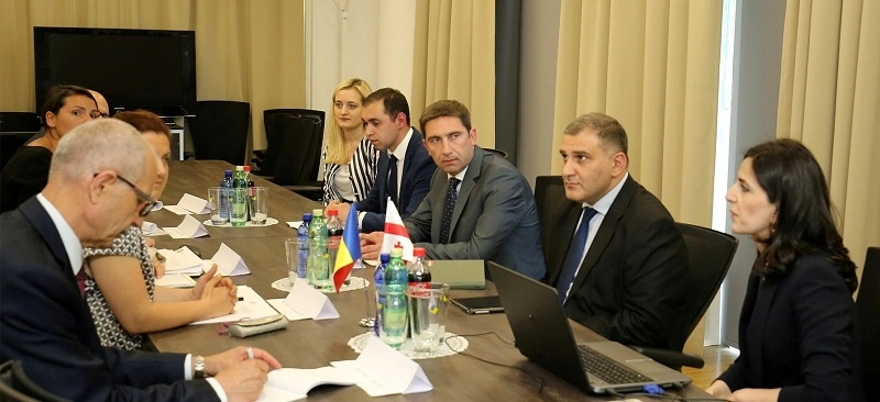 პაპუნა უგრეხელიძე რუმინეთის იუსტიციის მინისტრს რალუკა - ალექსანდრა პრუნას შეხვდა