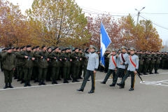 312 ახალწვეულმა სამხედრო ფიცი საზეიმო ვითარებაში დადო