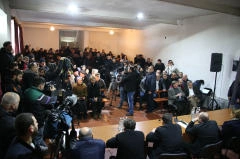გიორგი მარგველაშვილი პანკისის ხეობაში მოსახლეობას შეხვდა