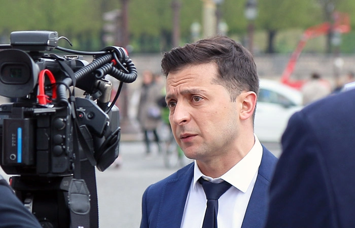 ვოლოდიმირ ზელენსკი დონბასში ვითარების გამწვავებაში რუსეთს ადანაშაულებს