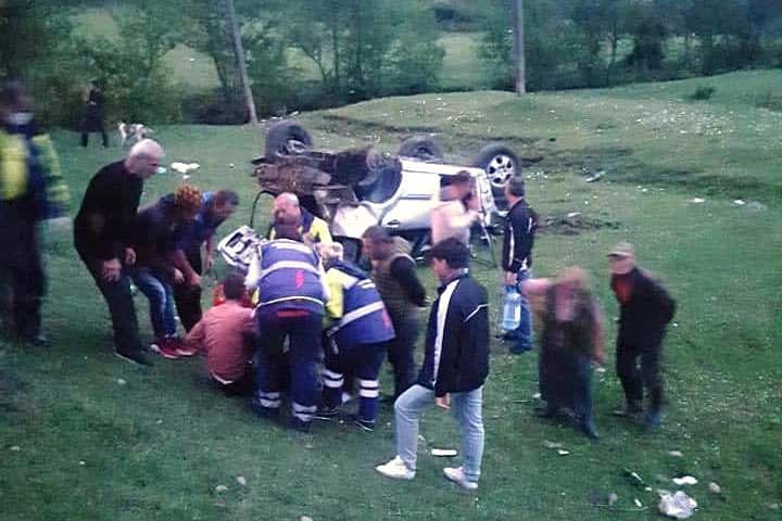 ავტოსაგზაო შემთხვევის შედეგად წყალტუბოში, ერთი ადამიანი დაშავდა