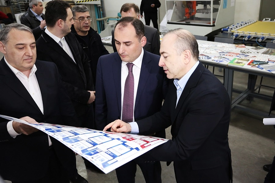დიმიტრი ქუმსიშვილმა „ომეგა ჯგუფის“ საწარმოები დაათვალიერა