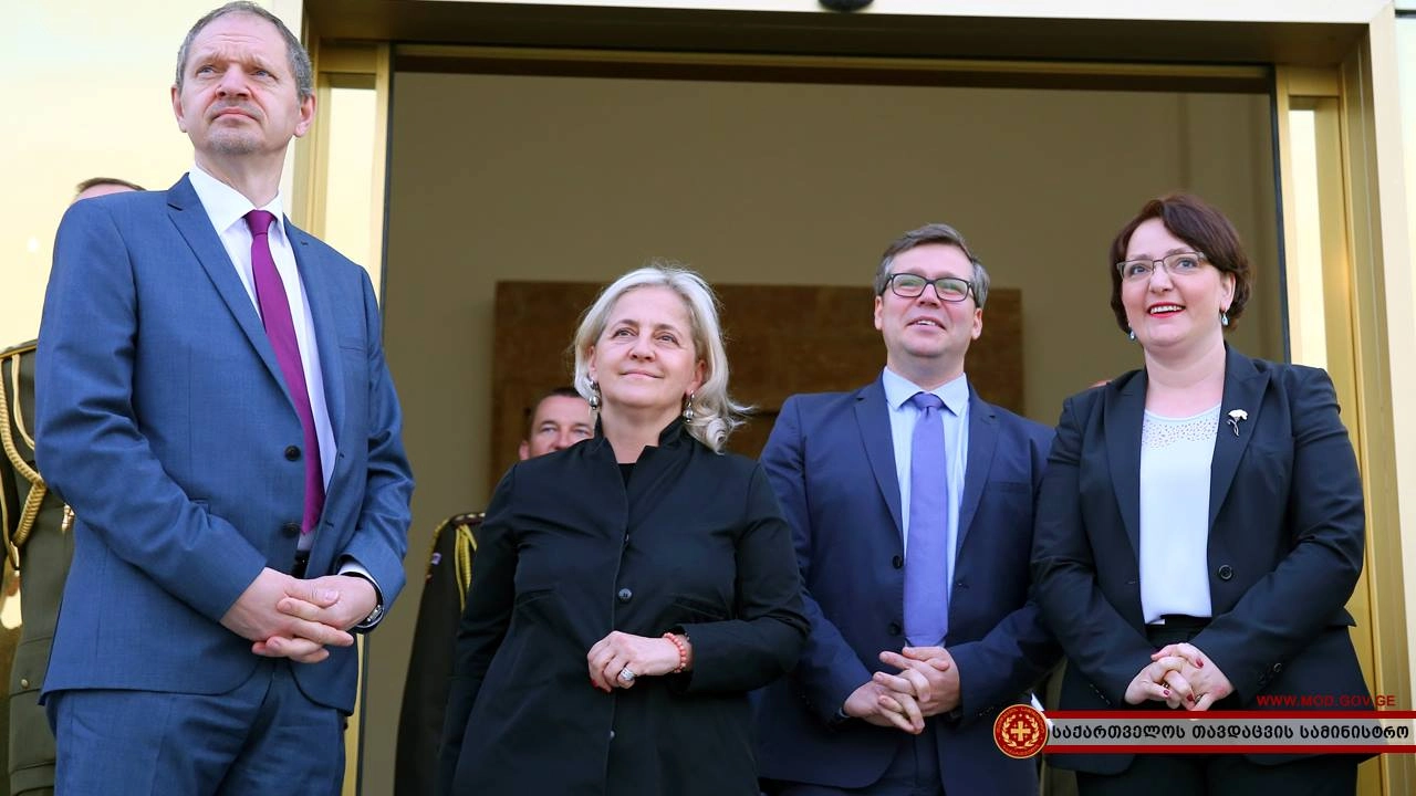 ბალტიისპირეთის ქვეყნების თავდაცვის მინისტრები საქართველოში