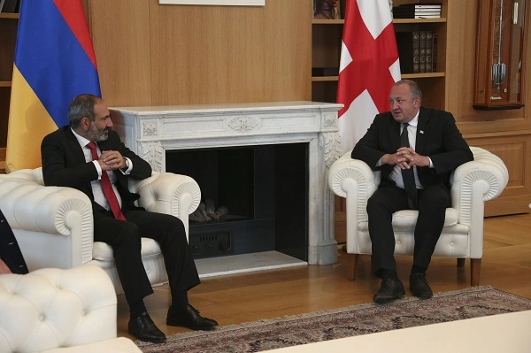 გიორგი მარგველაშვილი ნიკოლ ფაშინიანს პირისპირ შეხვდა