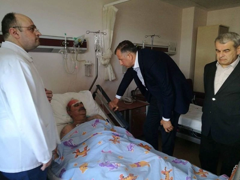 ზურაბ პატარაძემ თურქეთში ავარიის დროს დაშავებულები მოინახულა