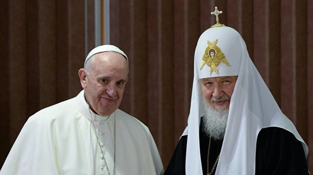 რომის პაპის ფრანცისკესა და რუსეთის პატრიარქ კირილის შეხვედრა გაუქმდა