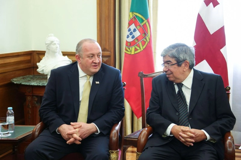 საქართველოს პრეზიდენტი ედუარდო ფერო როდრიგესს შეხვდა