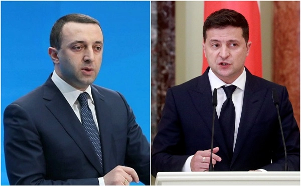 ზელენსკისა და ღარიბაშვილს შორის, სააკაშვილთან დაკავშირებით, სატელეფონო საუბარი გაიმართა 