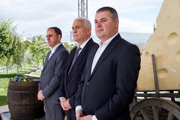 გიორგი ალიბეგაშვილი ყველის ფესტივალს სახელწოდებით- "კავკასიური ყველი 2015" დაესწრო