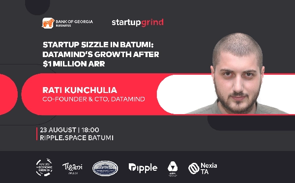 საქართველოს ბანკი  მხარდაჭერით ბათუმში Startup Grind-ის მორიგი ღონისძიება გაიმართება
