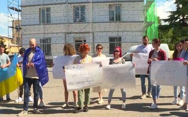 ახმეტაში "კონსერვატიული მოძრაობის" ოფისის გახსნა გააპროტესტეს