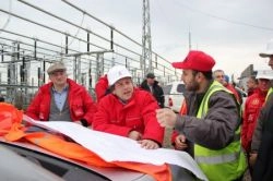 "საქართველოს სახელმწიფო ელექტროსისტემის" მენეჯმენტმა რეგიონალური ქსელები დაათვალიერა