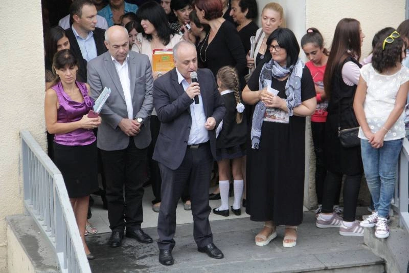დიმიტრი ხუნდაძემ მცხეთის ბაღებისა და სკოლების აღსაზრდელებს სასწავლო წლის დაწყება მიულოცა