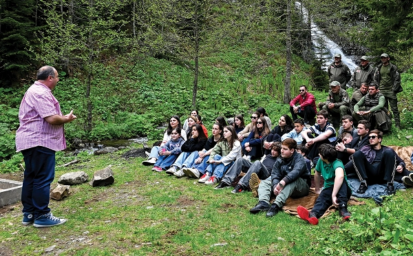 „საირმეს რეკრეაციული ფერმის“ ტერიტორიაზე სკოლის მოსწავლეებისთვის შემეცნებითი ტური ჩატარდა