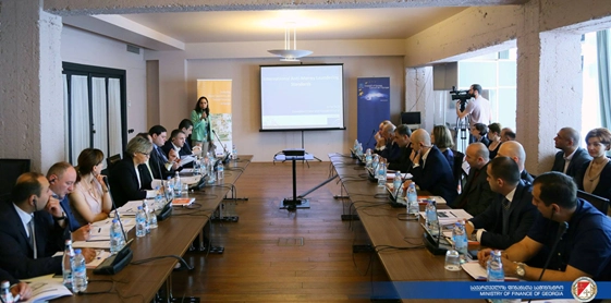 ფულის გათეთრებისა და ტერორიზმის დაფინანსების წინააღმდეგ ბრძოლის საკითხებზე სამუშაო შეხვედრა გაიმართა