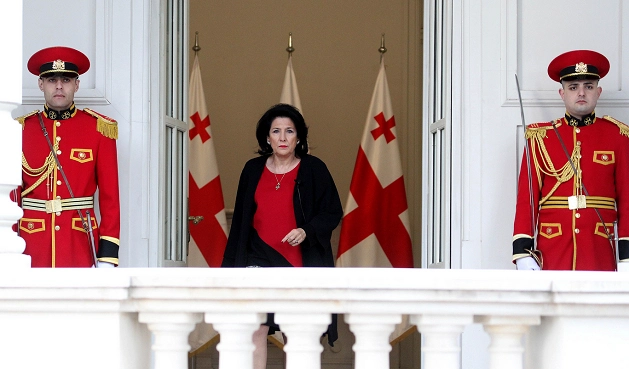 ეს არის ჩვენი ისტორიული დროშა, რომელიც ყოველთვის ასახავს სახელმწიფოს, ქვეყნის და ერის  ისტორიას - სალომე ზურაბიშვილი
