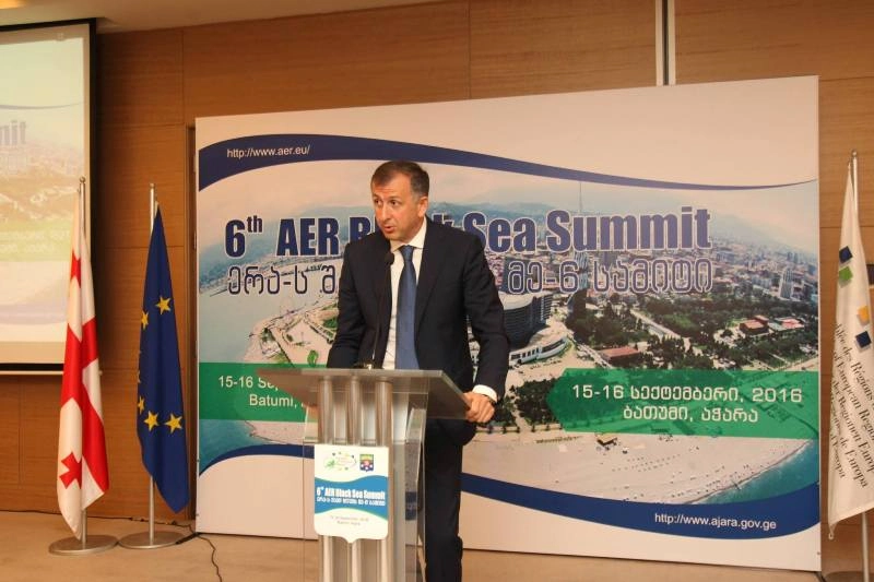 ბათუმი დღეს ევროპის რეგიონთა ასამბლეის შავი ზღვის მე-6 სამიტს მასპინძლობს