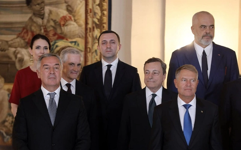 ირაკლი ღარიბაშვილი მადრიდში, ნატო-ს სამიტის მონაწილე სახელმწიფოების მეთაურებისთვის გამართულ ვახშამს დაესწრო