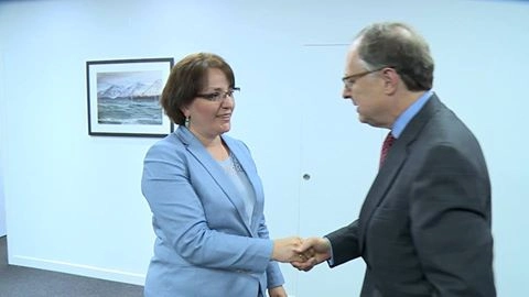 თინათინ ხიდაშელი ალექსანდერ ვერშბოუს შეხვდა
