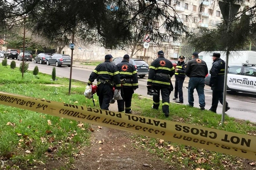  გაბრიელ სალოსის ქუჩაზე, ცეცხლი ერთ-ერთ საცხოვრებელ კორპუსში გაჩნდა