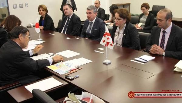 თინათინ ხიდაშელი იაპონიის პარლამენტში უსაფრთხოების კომიტეტის თავმჯდომარეს შეხვდა