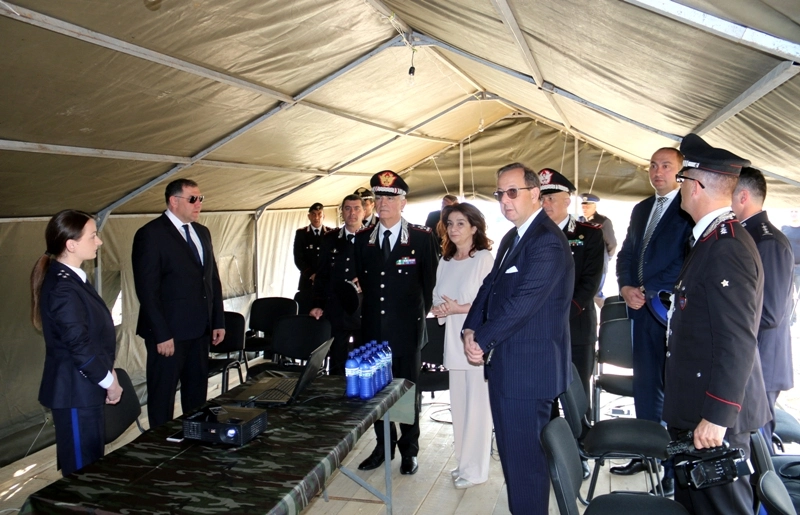 შსს-ს განსაკუთრებულ დავალებათა დეპარტამენტს იტალიის რესპუბლიკის კარაბინიერთა კორპუსის წარმომადგენლები ეწვივნენ