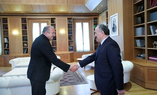  გიორგი მარგველაშვილი თურქეთის უშიშროების საბჭოს მდივანს შეხვდა