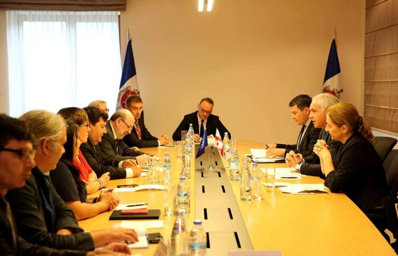 გიორგი მღებრიშვილი ევროსაბჭოს საპარლამენტო ასამბლეის წინასაარჩევნო მისიის დელეგაციას შეხვდა