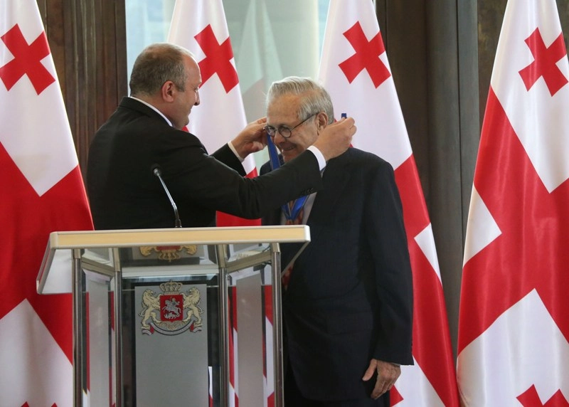 პრეზიდენტმა დონალდ რამსფელდის ფონდის რეგიონული კონფერენციის მონაწილეებს უმასპინძლა