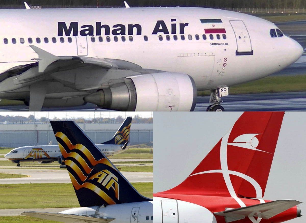 საქართველო-ირანს შორის „Mahan Air”-ი, „ATA Airlines”-ი და „Qeshm Airlines”-ი იფრენს