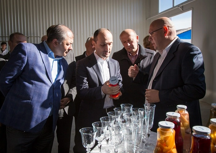 გორში ხილისა და ბოსტნეულის გადამამუშავებელი ახალი საწარმო გაიხსნა