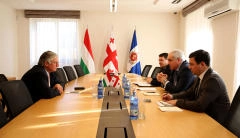 შს მინისტრი უნგრეთის ელჩს შეხვდა