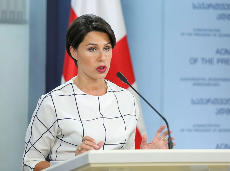 პრეზიდენტის პრესსპიკერი განცხადებას ავრცელებს