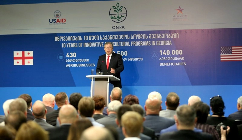  პრემიერ-მინისტრი: ყველა ღონეს ვხმარობს, რათა საქართველო სოფლის მეურნეობის პროდუქტების მსხვილ ექპორტიორად იქცეს