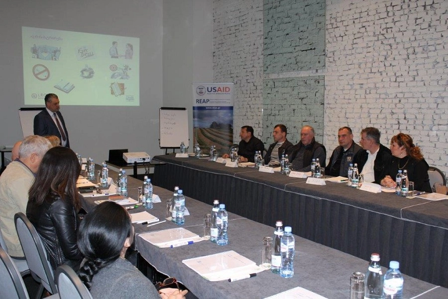 HACCP-ის სისტემის დანერგვასთან დაკავშირებით ტრენინგები მიმდინარეობს