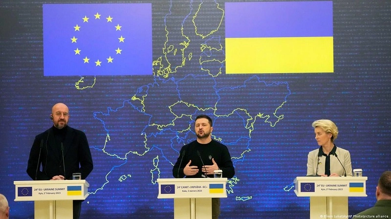 ზელენსკიმ უკრაინისთვის F-16 ტიპის გამანადგურებლების გადაცემასთან დაკავშირებით  პოზიტიური გადაწყვეტილებების შესახებ განაცხადა