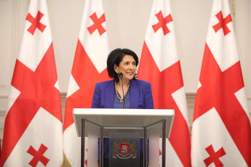 სალომე ზურაბიშვილი ლატვიასა და ესტონეთს ეწვევა