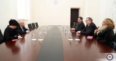 დავით ზალკალიანი სამხრეთ კავკასიაში და საქართველოს კრიზისების საკითხებში ევროკავშირის სპეციალურ წარმომადგენელს შეხვდა