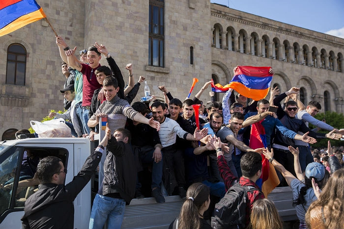 ერევანში საავტომობილო მოძრაობა შეწყვეტილია