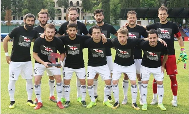 უეფა ანტირუსული წარწერებისთვის ქართველ ფეხბურთელებს ვერ დასჯის